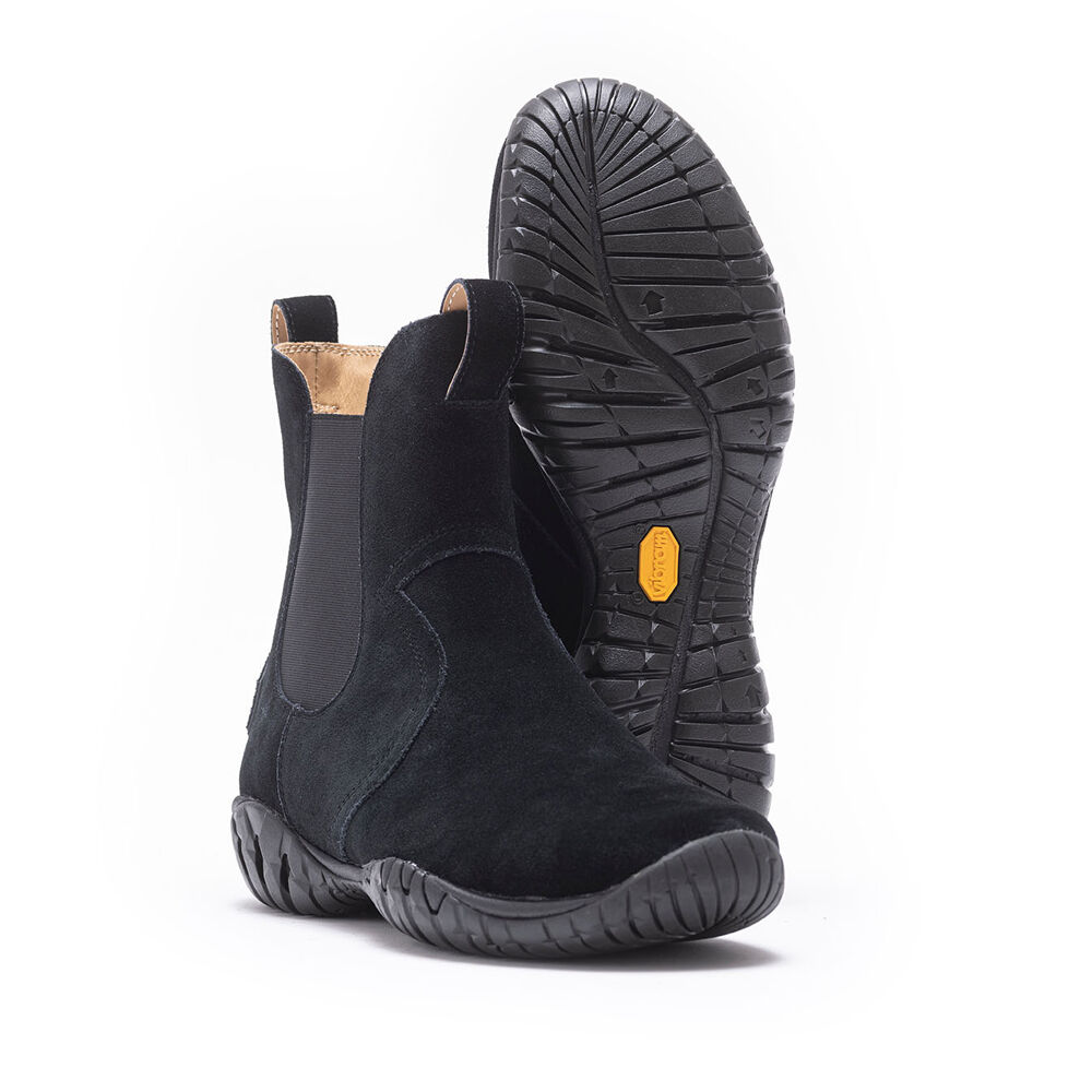 Vibram Just For Me-Horse N-Oil Womens Boots Black Australia (YGC630192)